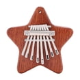 thumbnail image 3 of Kalimba 8 Key Exquisite Finger Thumb Piano,for Beginners Pentagram, 3 of 5