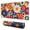 Orange, variant on Pastel Floral Art Print Large Mouse Pad, Keyboard & Mouse Desk Mat for Home Office, Laptop Work, Gaming & Desktop Decor, 31.5 x 11.8 in