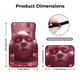 thumbnail image 5 of Balery Surreal Pink Headphones Juego de 4 Alfombrillas para Auto, Revestimientos de Caucho Resistente, Diseño Antideslizante, 5 of 7