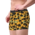thumbnail image 2 of Pofeuu Hawaii Palms Print Men’s Boxer Briefs, Moisture-Wicking Underwear, Regular,Trunk-Medium, 2 of 5