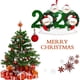 thumbnail image 5 of Bewildely Adorno navideño Familia Escribible Árbol de Navidad Estatuilla colgante Regalo de decoración del hogar de vacaciones, 4 cabezas Type1 NO1, 5 of 6