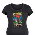 thumbnail image 3 of Marvel Your Friendly Neighborhood Spider-Man - Web Head - Maternity Scoop Neck Graphic T-Shirt, 3 of 5