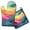 Colorful Tie Dye, variant on Delicate Floral Watercolor Pattern Kitchen Oven Mitt and Pot Holder Sets 2 Pcs for Baking, Cooking and Grilling, Heat Resistant Up To 392 °F