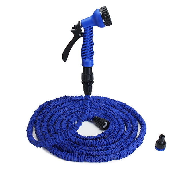 Loskii HGWH1 25 50 75 100 Feet Water Gun Garden Hoses Reel Watering