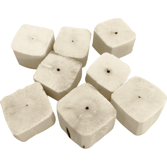 5526 Medium Sola Cubes Pk8 Mandarin Bird Toys by M&M - All Natural Air Dried Pet Safe Chewable