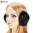 thumbnail image 4 of Spencer Women's Faux Fur Earmuffs Winter Outdoor Ear Warmers Headband Earflap Cover Ear Muff "White", 4 of 9