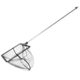 thumbnail image 1 of EeaseCA Mesh Fish Tank Net with Long Handle Telescopic Fine Mesh Fishnet with Extendable 33-60cm Long Handle for Aquarium Lakes Ponds Fish Tank (12x15cm), 1 of 9