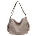 thumbnail image 1 of Vintage Canvas College Crossbody Bag Messenger for Women Men Fashionable Shoulder Bags with Spacious Interior, 1 of 4
