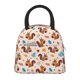 thumbnail image 1 of Fotbe Forest Squirrel Nuts Bolsa de Almuerzo con Estampado, Lonchera Aislada, Contenedor de Comida Reutilizable Tipo Cooler a Prueba de Fugas, 1 of 6