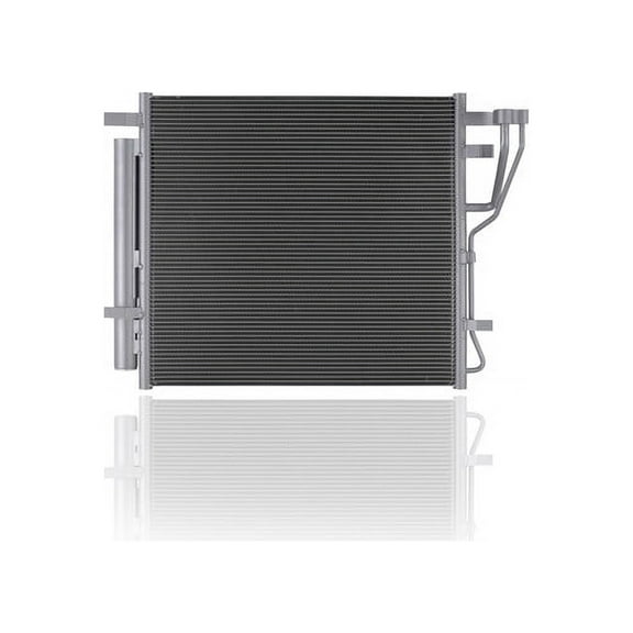 A-C Condenser - Cooling Direct Compatible/Replacement for 30212 '21-22 Kia K5 4Cy/1.6 Turbo - With Receiver & Dryer - Parallel Flow - 97606L3000 Fits select: 2021-2023 KIA K5 GT LINE