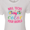 thumbnail image 4 of Inktastic Nail Technician Manicurist Salon Women's T-Shirt, 4 of 5