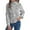 Grey, variant on Sweaters for Women Long Sleeve Turtleneck Pull Over Sweaters Light Sweaters Fall Sweaters Fashion Clothing