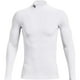 thumbnail image 4 of Camisa de compresión Under Armour ColdGear para hombre, XL, blanca y negra, 4 of 5