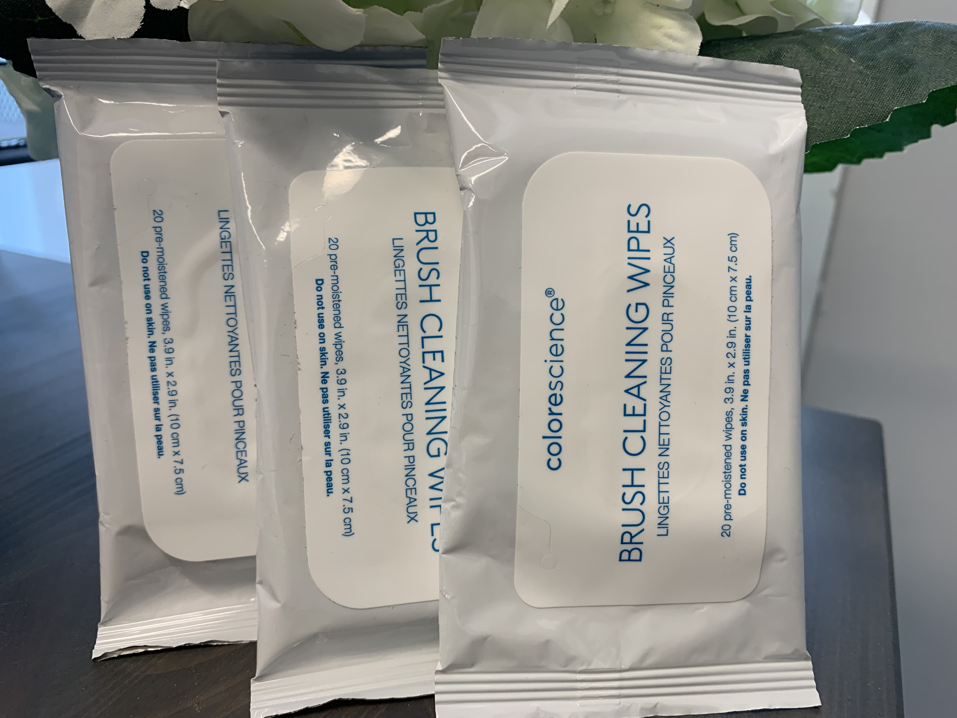 Colorescience Brush Cleaning Wipes (3 pack)