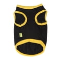 thumbnail image 3 of YUEHAO Pet Supplies New Pet Spring And Summer Breathable Security Print Vest Dog Cat Clothing Black, 3 of 7