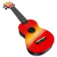 thumbnail image 1 of GOOHOCHY 1 juego de ukelele creativo de 21 pulgadas, dibujado a mano, instrumento acústico para principiantes, 1 of 7