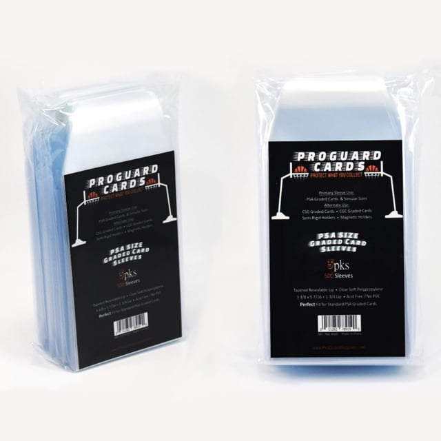 Fundas para cartas ProGuard Cards 500 ajuste perfecto PSA 2 mil