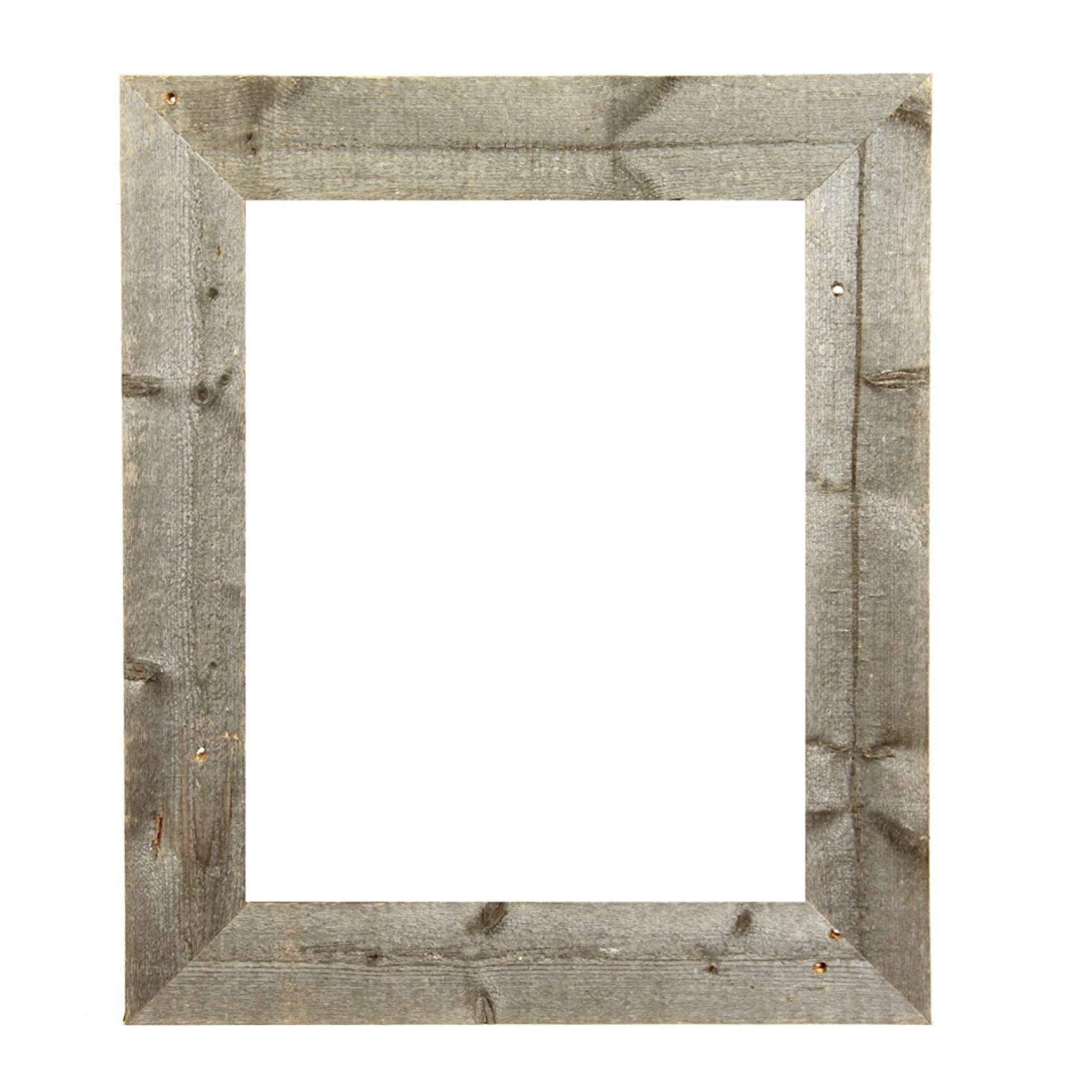 BarnwoodUSA Rustic Farmhouse Wide Molding Series 11" x 14" Weathered