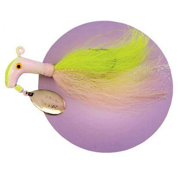 Road Runner 1006-094 Striper Bucktail Jig With Spinner 1/2 oz