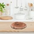 thumbnail image 2 of Maison Concepts Acacia Wood Live Edge Round Board With Stand (11.8L X 11.8W X 2H), 2 of 3