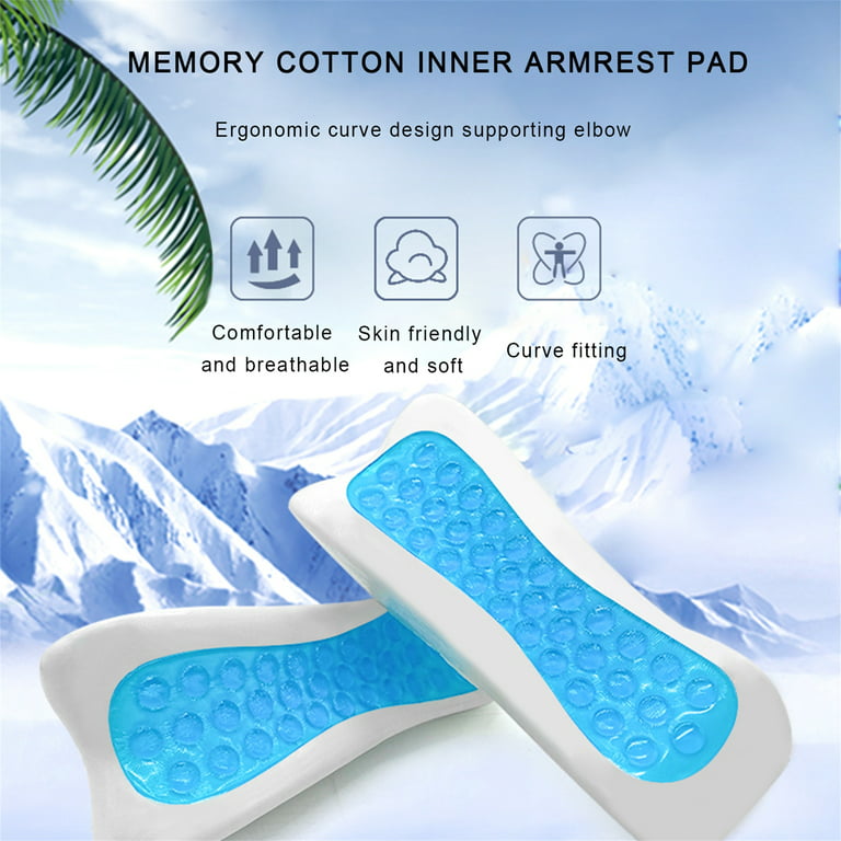 Office Chair Armrest Pad Elbow Pillow Comfortable Support Cushion Memory  Foam Inner Core Sofa Cushion For Home Office Game Chair