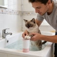 thumbnail image 4 of Vaso para lavar las patas de mascotas (perros y gatos) – Limpiador de patas portátil con cerdas suaves, base antideslizante y diseño a prueba de fugas para uso doméstico., 4 of 6
