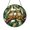 Acrylic 3.5 Inch, variant on Nature Frog Couple Stained Glass Suncatcher, Decorative Window Hanging Sun Catcher for Home