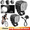 thumbnail image 2 of Luz de bocina de bicicleta con carga USB, Faro de bicicleta 2 en 1, 4LED, accesorios para bicicleta de montaña al aire libre, 120dB, 2 of 5