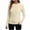 Beige, variant on Luvrsol Women's Long Sleeve Sun Protection Tops Round-Neck Sports Yoga Gym, S-2XL