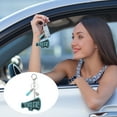 thumbnail image 6 of Uxcell Rhinestone Keychain Cheer Keychain Bling Keychain Accessories for Women Car Key Fob Purse Charm Lake Blue, 6 of 7