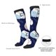 thumbnail image 4 of Fotbe Mom And Baby Owls Calcetas Divertidas Estampadas para Hombre y Mujer, Calcetas de Algodón hasta la Rodilla para Caminar, Correr, Enfermería y Embarazo, 4 of 6