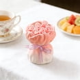 thumbnail image 5 of TIELUTT Ensemble de 12 Pcs Fourchette à Fruits en Forme de Rose avec Napperons Ronds Décoratifs en Céramique Napperons Tissés pour Table à Manger pour Noël Napperon de Table Rond Napperons Rigides pour Table à Manger Centre de Table Rond, 5 of 5