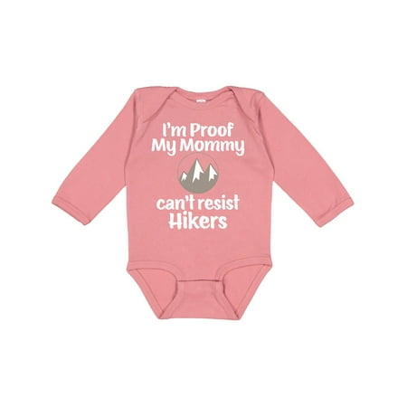 

Inktastic Funny Hiker Dad Baby Gift Gift Baby Boy or Baby Girl Long Sleeve Bodysuit