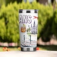 thumbnail image 3 of City Tumbler for City Lover,20oz Double Wall Vacuum Insulated Stainless Steel Coffee Cups (New orleans), 3 of 6