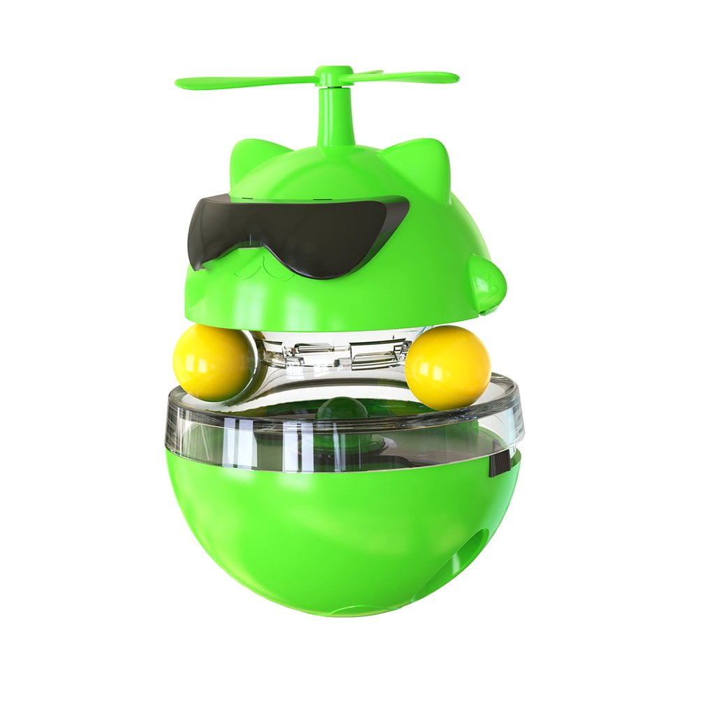 Newly Infrared Electric Toy Cat Turntable Ball Tumbler Lucky Cat Food Leakage Toy Walmart Canada