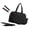 Black, variant on Modern Athletic Bag For Women Men Padded Racket Storage Quick Access Side Pockets Adjustable Shoulder Strap