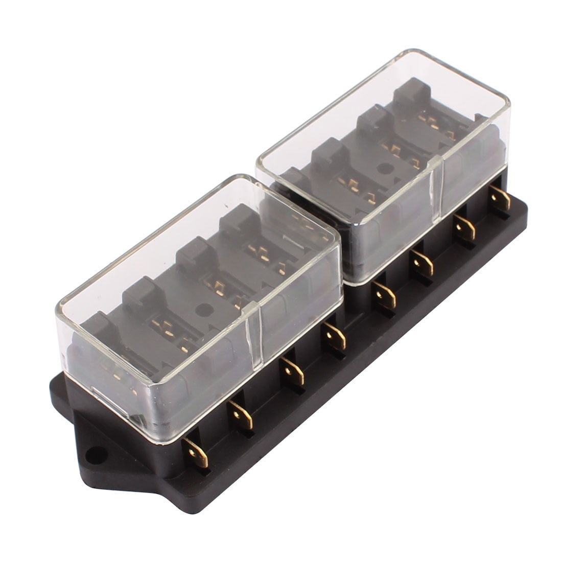 32V 8-Way Lateral Single Fuse Box Circuit Standard Holder ... single fuse box holder handy 