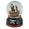 thumbnail image 4 of Northlight 5" Children's Musical Pirate Ship at Sea Snow Globe, 4 of 7