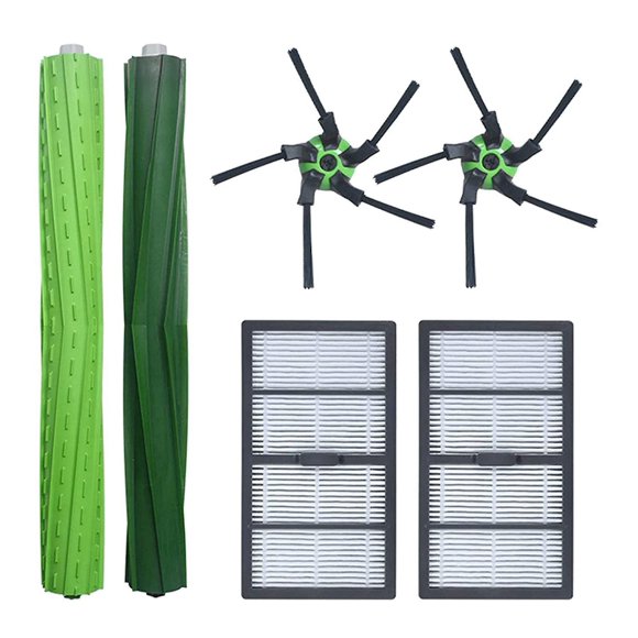 Reemplazo de robots de barrido Juego de piezas de cepillos compatibles con Roomba Series S9 S9+ Kit de 6 piezas