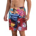thumbnail image 2 of Blue'S Clues Mens Swim Trunks Quick Dry Board Shorts with Mesh Lining, Hawaii Beach Shorts Swimwear Bathing Suits, 2 of 8