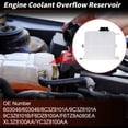thumbnail image 3 of Unique Bargains Réservoir d'Expansion de Liquide de Refroidissement avec 1 Couvercle pour Ford F-250 Radiateur 1995-1996 Réservoir de Récupération de Trop-Plein de Liquide de Refroidissement No.603046/603046, 3 of 7