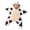 Beige, variant on GiLiling Baby Cow Starfish Hooded Onesie for Boys Girls, Fleece Swaddle Jumpsuit, Infant Outfit Newborn Halloween Photo Prop Sleep Sack
