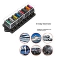 thumbnail image 4 of 8-Way Car Medium Insert Fuse Box Multi-Way Overload Modified Base Junction Box Multi-Way Insurance Box Mp, 4 of 6