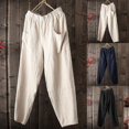 thumbnail image 1 of Styesk Pantalons pour Hommes, Nouveau Style d'Été et Pantalons en Lin Pur, 1 of 1