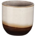 thumbnail image 1 of 4.7" Nora Pot Ceramic Planter - Glaze Off White-Terracotta, 1 of 1