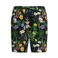 thumbnail image 4 of Wukai Chamomile Men’s Short Pajama Pants With Pockets Soft Sleep Pj Shorts for Men-3X-Large, 4 of 6