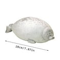thumbnail image 3 of Gaiwos Chubby Squint Seal Pillow 11.8 inches, Seal Plush Pillow, Soft and Cute Seal Stuffed Animal Toy for Kids and Adults, Great Gift Idea for Hoilday, Birthdays and Anniversaries, 3 of 5