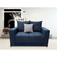 thumbnail image 4 of Sala Modular 3-2-1 El Bazar Store Miami Azul marino, Sofa, Love seat y sillon, 4 of 10