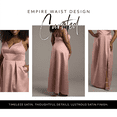 thumbnail image 3 of David’s Bridal, The Edit by DB Studio Women's Formal Empire Waist Ball Gown, Full Length, Satin, 3 of 7