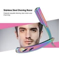 thumbnail image 3 of Graflsoa Stainless Steel Folding Shaving Razor for Men - Compact, Durable, and Hygienic Design for Facial Hair and Eyebrows (Blade Not Included), 3 of 6